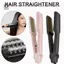 Bàn ủi duỗi tóc chuyên nghiệp Sử dụng kép Làm nóng nhanh 30S Nhiệt gốm cao cấp cho Salon và sử dụng hàng ngày Mới