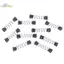 HL 10 chiếc Kéo cắt tỉa chính xác Thay thế lò xo bằng đế cao su, Phụ kiện dụng cụ làm vườn và bãi cỏ phong cách đương đại LMWU