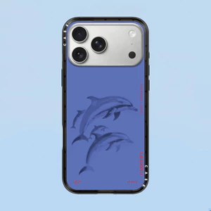 Ốp Điện Thoại Từ Tính Nghệ Sĩ Cá Heo Cho iPhone 17 Pro Max 16 15 14 Plus 13 17 Vỏ Khí Chống Sốc Bảo Vệ Mặt Sau