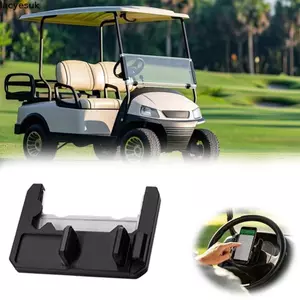 Giá đỡ điện thoại xe golf LACYESUK, Thiết kế lật dễ dàng lắp đặt Giá đỡ điện thoại vô lăng, Chất liệu PLA Phụ kiện xe golf đa chức năng đa năng dành cho người chơi gôn