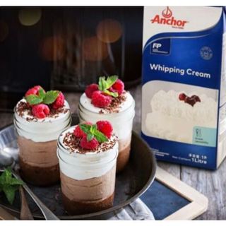 (HỎA TỐC) Kem Tươi Whipping Cream Anchor 1L Và 250Ml Béo Ngậy Cho Làm Bánh Và Pha Chế