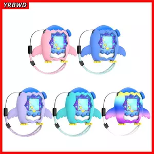 Vỏ bọc bảng điều khiển YRBWD, Vỏ bảo vệ bảng điều khiển trò chơi chim cánh cụt hoạt hình bằng silicon, Chống sốc chống trầy xước có dây buộc bảo vệ da cho Tamagotchi Paradise