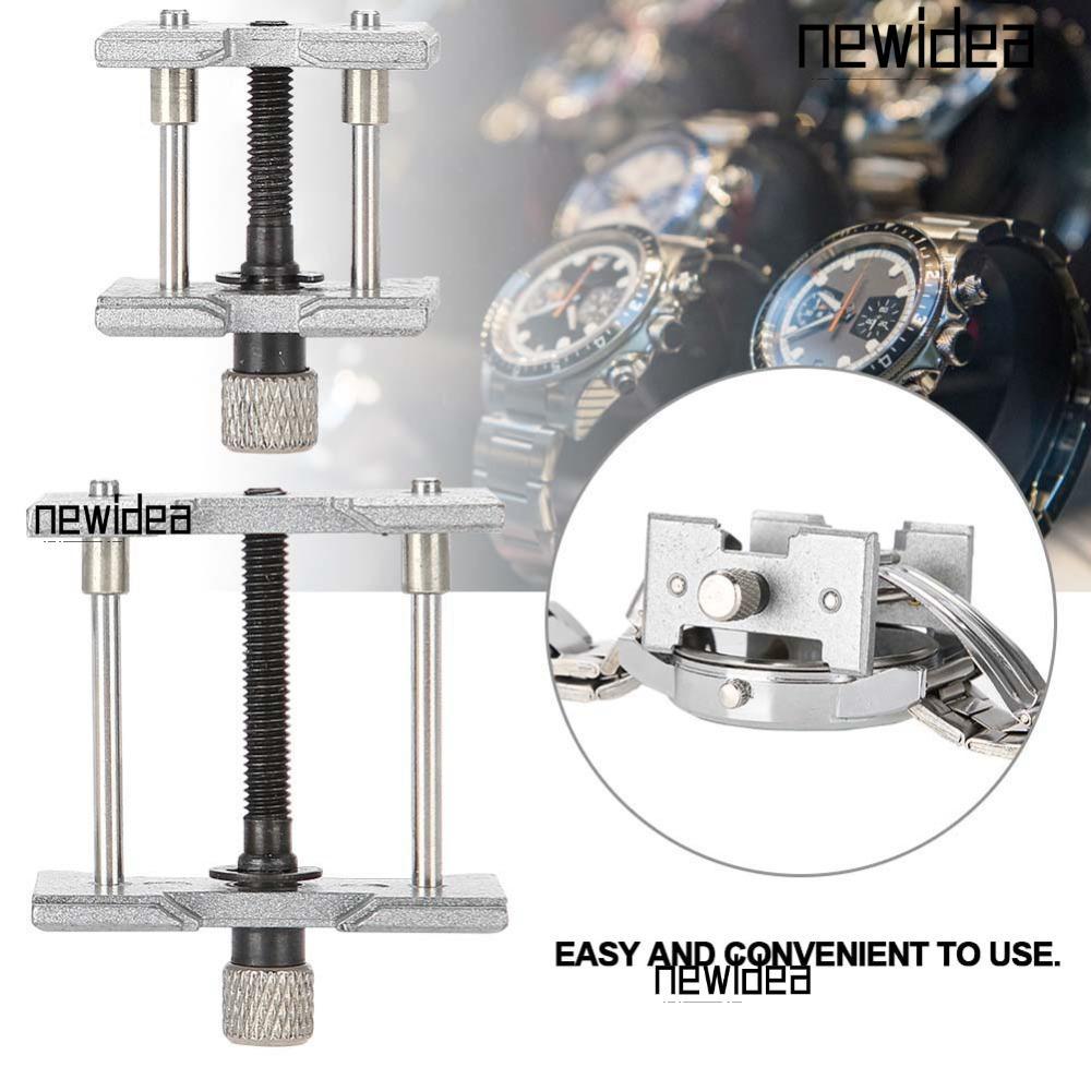 Công cụ sửa chữa đồng hồ NEWIDEA 2 chiếc, Bộ 2 kích cỡ bao gồm Giá đỡ chuyển động đồng hồ, thiết kế kẹp ổn định Chất liệu kim loại rắn bền bỉ để sử dụng lâu dài Đế chuyển động đồng hồ