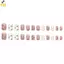 < YEI > 24 Chiếc Nơ Tình Yêu Pháp Bấm Móng Tay Thiết Kế Dễ Thương Và Đa Năng Móng Tay Giả Dành Cho Nữ Bé Gái Có Thể Tháo Rời Đeo Nghệ Thuật Mới