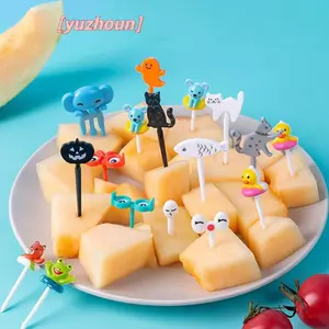 Nhiều Phong Cách Nĩa Trái Cây Động Vật Hoạt Hình Mini Trẻ Em Bánh Sna Món Tráng Miệng Thực Phẩm Trái Cây Pi Ttoothpi Bữa Trưa Trang Trí Tiệc Buffet Món Tráng Miệng Nĩa