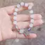 PNPIA- Vòng Tay Thời Trang 8 Mm Dây Hạt Trang Sức Thời Trang Hàn Quốc Cho Nữ Charm Vòng Tay Trang Trí Tay Phụ Kiện Bé Gái Quà Tặng