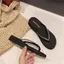 Mùa Hè Ngoài Mặc Chống Trơn Trượt Thoải Mái Chống Mài Mòn Đi Biển Đế Dày Flip-Flops Nữ Trưởng Thành Baotou