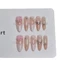 Pre-Made Có Thể Tháo Rời Làm Đẹp Dày Móng Tay Trắng Làm Đẹp Băng Miếng Dán Có Thể Đeo Được Thành Miếng Dán Móng Tay Trong Suốt Móng Tay Phong Cách Pháp