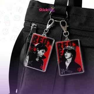 STICKME Ganci Keychain Acrylic Eksklusif IDOL KPOP CORTIS REDRED Aksesoris Stylish Aesthetic Anti Banting Untuk Tas Kun