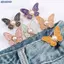 Bluelover Tinh Tế Sang Trọng Bướm Có Thể Điều Chỉnh Thắt Lưng Bule Quần Jean Không Cần May Nút Thắt Lưng Có Thể Tháo Rời Eo Bule Mới