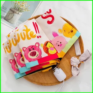 PS1 Câu Chuyện Đồ Chơi Lotso Gấu Dâu Winnie the Pooh Hoàn Toàn Tự Động Gấp Ô Dễ Thương Tấm Che Nắng Trẻ Em Cả Học Sinh S
