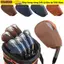 WOODNEST Golf Iron Head Cover Ngoài Trời Phụ Kiện Da Bảo Vệ Headcover