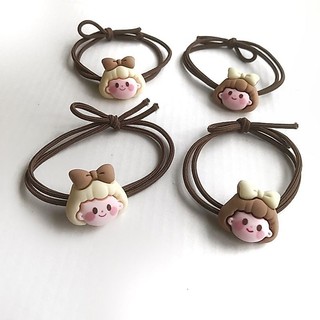 1 Dây Buộc Tóc Scrunchies Mini Dễ Thương Cute Phong Cách Hàn Quốc-Giao Màu Ngẫu Nhiên