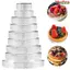 VVDZA Tartlet Khuôn DIY Món tráng miệng kiểu Pháp Mousse Khuôn tròn bằng thép không gỉ