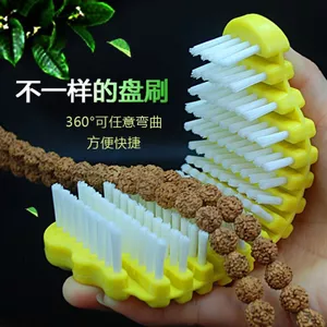 360°Bàn chải chơi Duwen được bao quanh hoàn toàn Little King Kong Bodhi Bàn chải bột giấy làm sạch có thể uốn cong King Kong Bodhi Brush 6.24