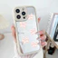 Vỏ Cho Samsung Galaxy A07 A06 A05 A05S A12 A14 A50 A50S A52 A52S A04 A25 A24 Vỏ Gương Trang Điểm Thời Trang Họa Tiết Nơ Màu Hồng Chống Sốc Chống Va Đập Máy Ảnh Silicon Cứng Mờ