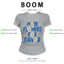 BOOM Áo Baby Tee Nữ Cotton Ôm Body-Áo Thun Ngắn Tay Y2K In Hình PhongCách Mùa Hè, Cổ Tròn Hàng Đầucách hàn quốc phong538