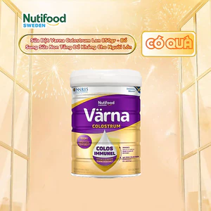 Sữa Bột Varna Colostrum Lon 850gr - Bổ Sung Sữa Non Tăng Đề Kháng Cho Người Lớn