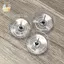 100 Chiếc Nến Wd Bền Làm Kim Loại Wi Sustainers Mang Theo Tab Dụng Cụ Nến Wis Base DIY Làm Nến ELWW