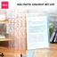 Túi Hồ Sơ A4 Deli - Túi Đựng Tài Liệu Clear Bag Học Tập Văn Phòng Dễ Sử Dụng Nhiều Màu Nút Bấm Lưu Trữ Đa Năng
