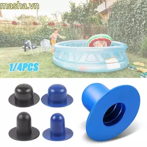 1 / 4 Nút Chặn Nước, Bộ Phận Thay Thế Bơm Lọc Lỗ Cắm, Nhựa Đen Xanh Bể Bơi Tường Cắm Cho Intex Bể Bơi Bơm Hơi