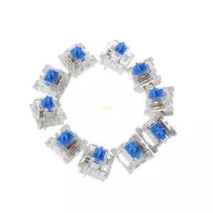 Btsg Blue Switch 3Pin Công tắc trục tuyến tính cho bàn phím cơ MX 10 CÁI
