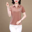 Áo sơ mi Polo ngắn tay đa năng thời trang giản dị mùa hè dành cho nữ Áo sơ mi Polo mềm mại và thoải mái