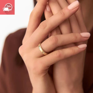 Nhẫn thời trang cá tính phong cách rộng Pháp với nhẫn nữ zircon dát châu Âu và Mỹ