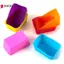 6 Khuôn Làm Bánh Silicon Hình Chữ Nhật Khuôn Bánh Mềm Muffin Cupcake Lót Nướng Cốc Khuôn Kẹo Khuôn Mẫu Máy Nướng Bánh Đĩa VN