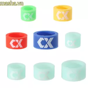 Cần Câu Dừng Cao Su Phao Chặn Silicon Ngón Tay Thanh Nhẫn Chống Trượt Cực Tay Phụ Kiện Câu Cá Cần Dừng Vòng