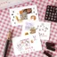 Retro Tiếng Anh Thư 30 Cái Bộ Có Thể Giặt Được Handmade In DIY Thêu Sò Gỗ Tem Nhật Ký Sinh Viên Con Dấu