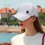 Mũ lưới Golf CATMALLER88, Mũ bóng chày lưới vành rộng thoáng khí, Tấm che nắng nhẹ có thể điều chỉnh phong cách thông thường Mũ câu cá Hàn Quốc