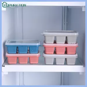 Khuôn làm đá silicon chất lượng POP có nắp DIY Đồ uống mùa hè Bánh quy nướng bánh