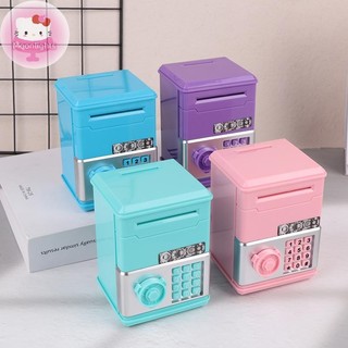 Moonlights Trẻ Em Tiền Ngân Hàng Mật Khẩu Heo Đất ATM Tiền Đồng Xu Hộp Tiền Cho Trẻ Em Sinh Nhật EN