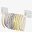 NORDICLIFE Băng Đô Bảo Quản Tự, Đa Năng Không Chui Đầu Scrunchies Giá Để Đồ, Kẹp Tóc Treo Tường Bảo Quản Vòng Tóc Phụ Kiện Tóc Người Tổ Chức