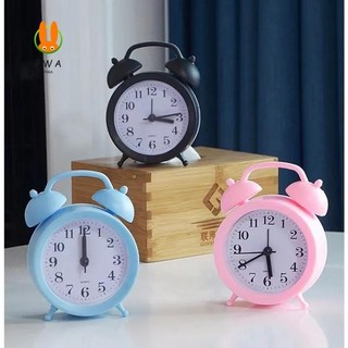 Đồng hồ báo thức để bàn im lặng cho trẻ em - Đồng hồ đơn giản Mini bền bỉ dành cho người ngủ nặng