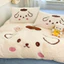 Bộ Vỏ Chăn Ga Gối Nỉ Nhung Hoạt Hình Đáng Yêu Ngộ Nghĩnh - MemMinBedding Luxury