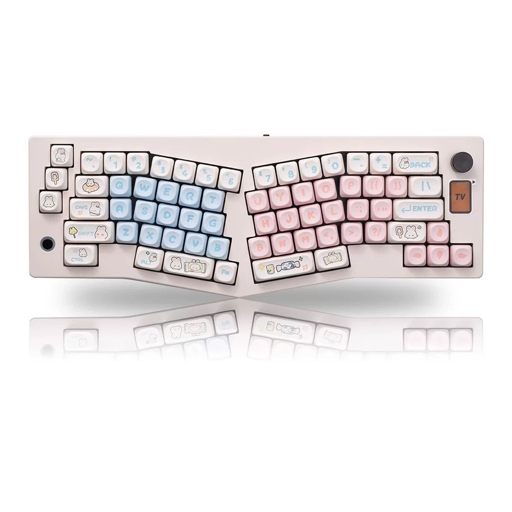 Toffee Rabbit Keycap MOA Keycap thăng hoa cực kỳ dễ thương / mkjf