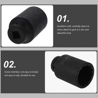 Combo Đầu Tuýp Khẩu Mở Size 36/38mm + Chân Lỗ 1/2 Máy Bắn Bulong – Sẵn hàng