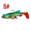 Kool Wobbler Swimbait - Mồi Câu Nhân Tạo Dành Cho Cá Hồi Và Pike, Trang Bị Treble Móc