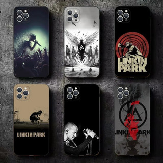 Ốp Điện Thoại TP-1 L-LinkinS Rock P-Park Cho iPhone 16, 17,14,13,12,11, Plus, Pro Max, XS, X, XR, SE, Mini, 8,7 Vỏ Đen Silicon Mềm