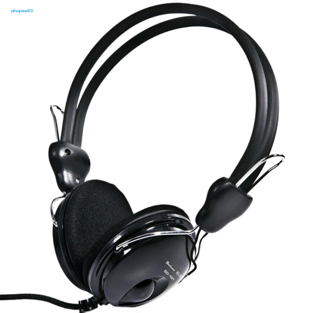 [Ky] Tai nghe có dây qua tai có thể gập lại Chất lượng âm thanh HiFi cắm 35mm Loa siêu trầm Máy tính để bàn Tai nghe chơi game cho game thủ