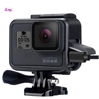 Ốp khung bảo vệ cho Gopro Hero 5 6 7 - Vỏ Camera hành động màu đen