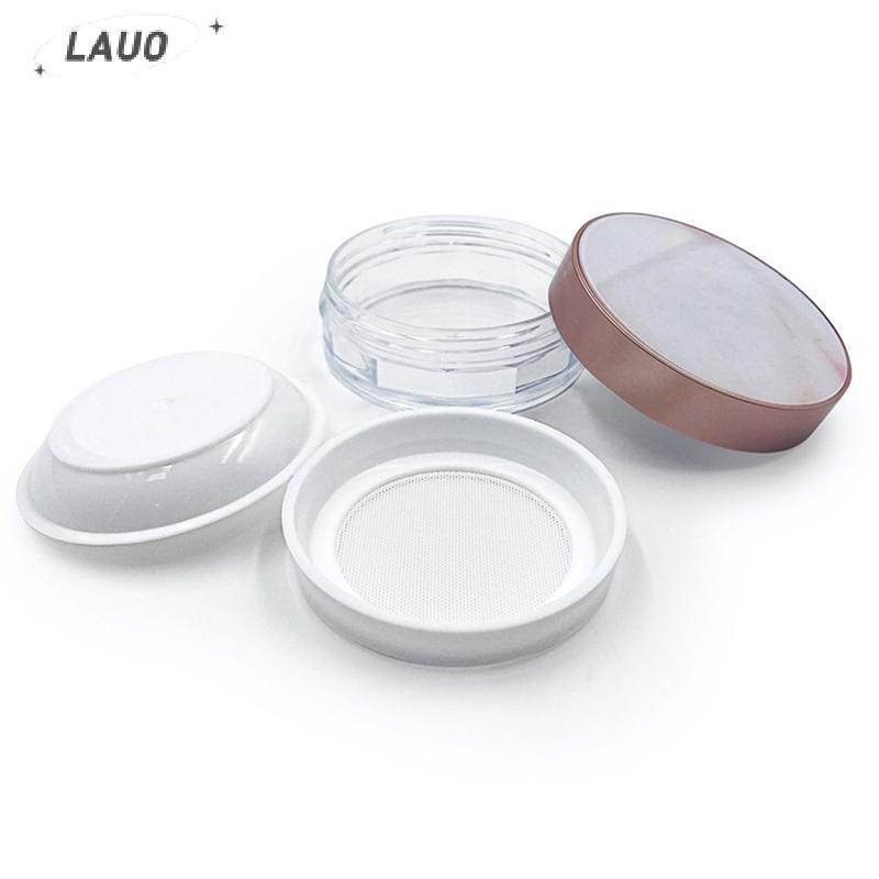 Springevenstar Hộp Nhựa Di Động Trống Rời Hộp Đựng Có Sàng Mỹ Phẩm Sifter Lọ Rời Du Lịch Hộp Đựng Trang Điểm Springevenstar