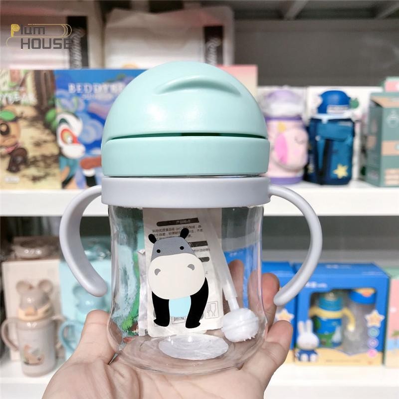 PlumHOUSE 250ml Cốc Cho Bé Có Ống Hút Học Cho Ăn Uống Cốc Tập Luyện VN