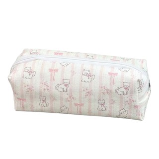 Túi đựng bút RISEDOT, Túi đựng văn phòng phẩm đa chức năng dung tích lớn, Hộp đựng văn phòng phẩm mèo nơ dễ thương cho văn phòng trường học