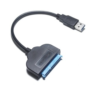 Cáp Chuyển Đổi SATA Sang USB 3.0 Cho Ổ Cứng SSD/HDD 2.5 Inch, Tốc Độ Cao Lên Đến 6Gbps, Cắm Là Nhận