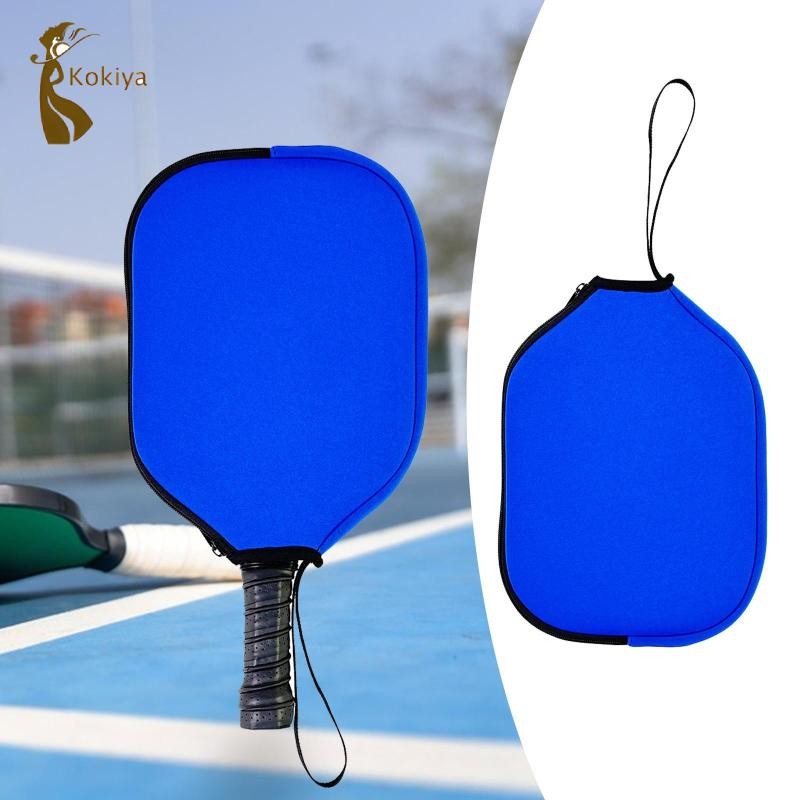 Pickleball Vợt Bao Quà Tặng Chống Thấm Nước Dây Kéo Túi Phụ Kiện Ốp Lưng Chống Bụi Vật Dụng Pickleball Đầu Bao Vợt Bảo Vệ