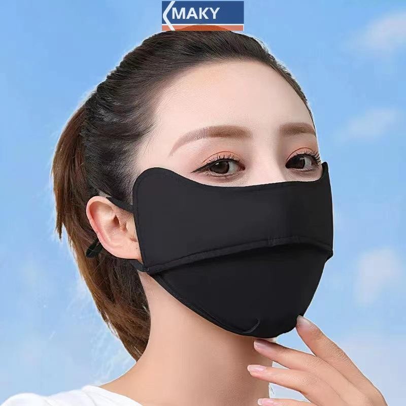 Onetimingcool Nam Nữ Ice Silk Mask Mùa Hè Chống Tia UV Đi Xe Đạp Mặt Thoáng Khí Có Thể Giặt Ngoài Trời Khăn Thể Thao VN