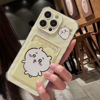 Ốp Điện Thoại Chiikawa Usagi Dễ Thương Cho Samsung Galaxy A07 A17 A56 A36 A26 A55 A54 A35 A15 A25 A14 A34 A24 Vỏ Mềm Trong Suốt Đựng Thẻ Ảnh Ví Hoạt Hình TPU Chống Sốc